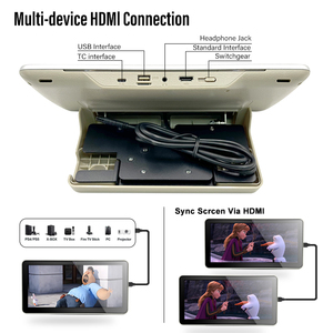 Android12 Siège arrière Divertissement LC200 Appuie-tête Écran Landcruiser Moniteur d'appui-tête de voiture pour Toyota Land Cruiser - Product Image 6