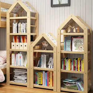 QUAWE ayarlanabilir tezgah kitaplık ofis malzemeleri bambu Woods masaüstü kitaplık depolama