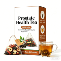 Service de Marque Blanche : Thé pour la Santé de la Prostate, aux Baies de Goji Noires, Ginseng Américain, Astragale et Mûre, pour une Énergie Douce Quotidienne et une Nourriture Énergétique