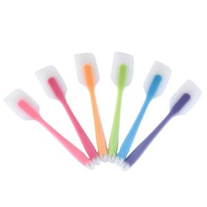 Spatule en silicone intégrée translucide, petit outil de pâtisserie, spatule à <span class=keywords><strong>crème</strong></span> et couteau mélangeur pour gâteaux - Product Image 2