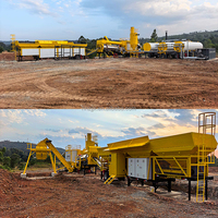 Centrale à asphalte mobile à tambour continu ZAP-C40M de 40 tonnes par heure, fabriquée en Chine par l'usine ZOOMLINE