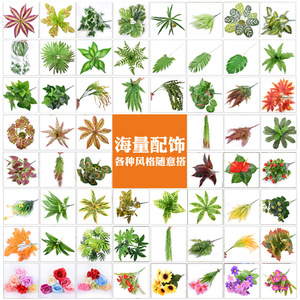 ฉากหลังตกแต่งผนังหญ้าเทียมรุ่น Cross-Border Exclusive Ct09 สำหรับตกแต่งภายใน/ภายนอกอาคาร ต้นยูคาลิปตัสปลอมสีเขียว - Product Image 4