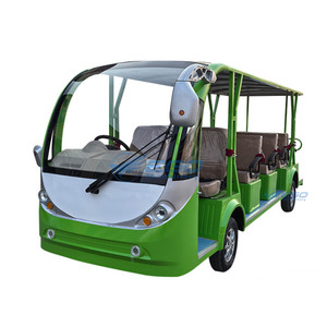 Navette électrique touristique verte 14 places – Option durable et efficace pour hôtels et sites touristiques - Product Image 1