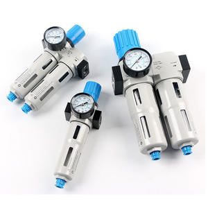 Filtre pneumatique de type FEST sur mesure HFCFRC-D, double unité, neuf, laiton et plastique, 16 kg, lubrificateur résistant à la pression en zinc pour l'air - Product Image 5