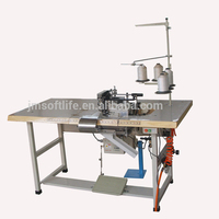 Machine à coudre surjeteuse industrielle à bas prix, longue durée de vie, facile à utiliser, pour tissu de matelas, machine à ourler