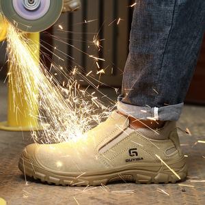 Chaussures <span class=keywords><strong>de</strong></span> sécurité GUYISA, vente directe du fabricant, chaussures <span class=keywords><strong>de</strong></span> sécurité anti-brûlure pour soudeurs, embout en acier - Product Image 6