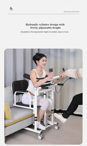 Silla de transferencia elevadora Transferencia de elevación hidráulica más vendida para personas mayores Transferencia de pacientes Silla de ruedas Paciente - Product Image 5