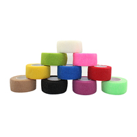 Cinta de Agarre para Deportes, 1 Pulgada, Cinta Adhesiva Deportiva, Cinta para Calcetines de Fútbol, 2.5cm, Vendaje Cohesivo Protector de Dedos