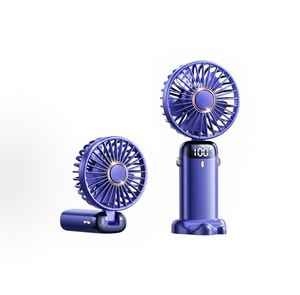 Mini Ventilador de Mano, Diseño Plegable, Carga USB, Flujo de Aire Turbo y Compresa de Hielo, Resistente para el Hogar y Exteriores - Product Image 6