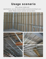 Panneau de plafond en fibres minérales insonorisant, épaisseur 15 mm, 60x60 cm, dalles de plafond acoustiques, design fissuré pour les bureaux