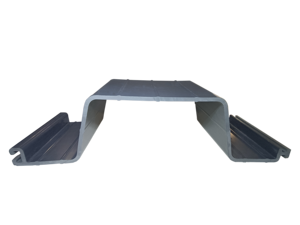 メーカー供給U型<span class=keywords><strong>PVC</strong></span>ビニールパネル、50年以上の設計寿命、防波堤や擁壁用プラスチックボード - Product Image 3