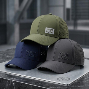 Casquette de performance haut de gamme imperméable et à séchage rapide avec logo 3D personnalisé pour le golf et les sports de plein air haut de gamme - Product Image 1