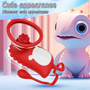 여성 성인용 섹스토이 자극기 흡입 진동기 유두 자극기 여성용 흡입 유방 혀 클리토리스 진동기 - Product Image 2