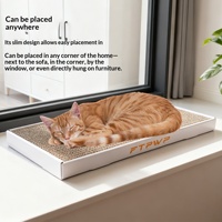 Vente directe usine : Griffoirs pour chats en carton durables, antidérapants, résistants à l'usure et sans poussière
