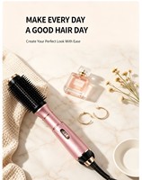Peigne à cheveux électrique professionnel avec revêtement en céramique, chauffage rapide et fonctions de sécurité - Multifonctionnel pour salon et usage domestique