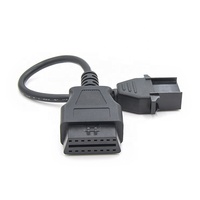 Conector OBD2 de 8 Pines para Volvo, Cable de Transferencia para Automóvil, Arnés Automotriz, Herramienta de Diagnóstico, Lector de Códigos, Alta Resistencia