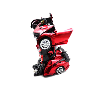 Nouveau <span class=keywords><strong>jouet</strong></span> <span class=keywords><strong>robot</strong></span> voiture télécommandée transformable pour enfants, échelle 1:12, texture mate - Product Image 4