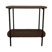 Table basse de rangement à 2 niveaux, vente en gros directe d'usine, nouveau style chinois, table décorative pour thé et café