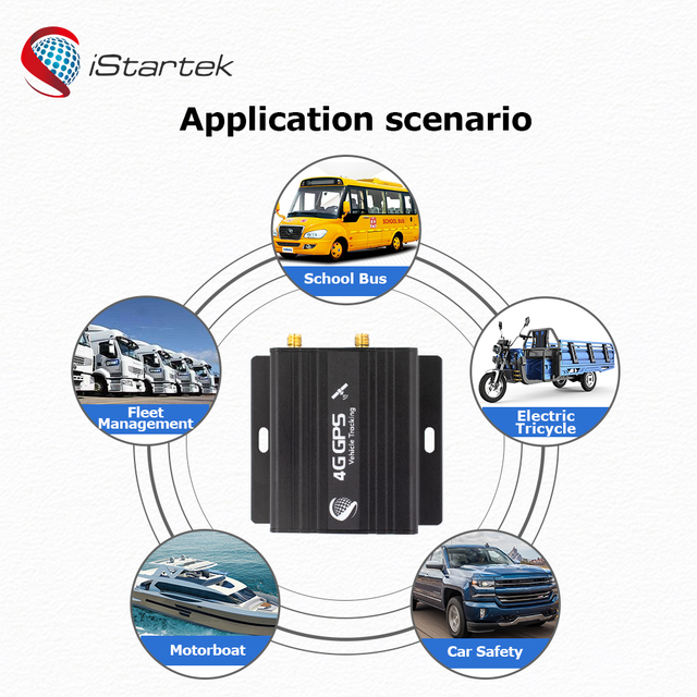 TK103 VS VT800-L ROHS China Relay RFID Real Time Remotely Shutdown LTE 4G Vehicle GPS Tracker With Camera