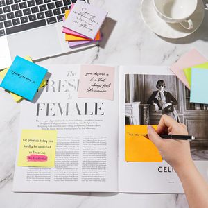 3x3 Inch Self-Adhesive <strong>Sticky</strong> <strong>Notes</strong> Easy to Post Home Office Accessory Paper Stickers Custom <strong>Memo</strong> Pad <strong>Sticky</strong> <strong>Notes</strong> - Product Image 5