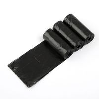 Vente en gros de sacs à déchets de différentes couleurs imprimés de taille personnalisée HDPE LDPE PE portable 100% sac en plastique biodégradable