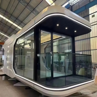 Cabines modulaires portables sur mesure de 20 et 40 pieds, fabriquées en Chine, pour hôtels
