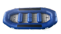 Pas cher PVC Rafting bateau Flottant Blanc L'eau Gonflable Radeau Bateau