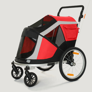 Vente en gros de <span class=keywords><strong>remorque</strong></span> à <span class=keywords><strong>vélo</strong></span> pliable extra large E Bike Dog Trailer à vendre - Product Image 2