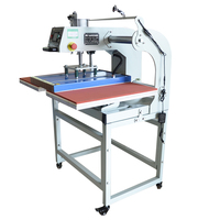 Nouvelle presse à transfert thermique pneumatique AYF 60x40cm entièrement automatique haute pression double station pour vêtements et diamants
