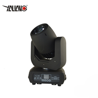 Yalight Projecteur de scène DJ à faisceau lumineux coloré 150W LED Gobo rotatif Mini projecteur activé par le son Contrôle DMX512 IP33 Alliage d'aluminium