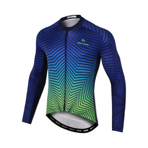 T-shirt de cyclisme personnalisé avec options de tissu et de fermeture éclair, séchage rapide, respirant, logo personnalisé pour la pratique quotidienne du vélo par tous les genres - Product Image 2