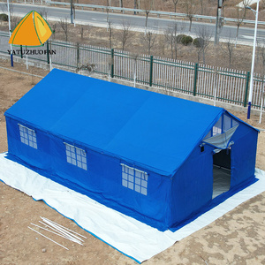 Carpa Modular de Emergencia Oxford Piramidal 4X8 para Refugiados y Ayuda en Desastres, para 10-15 Personas, Impermeable >3000mm, Resistente, Venta al Por Mayor - Product Image 3