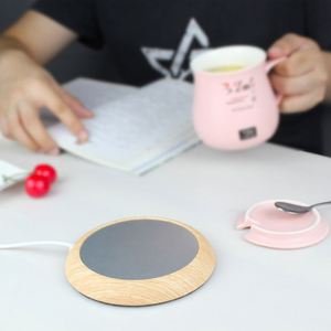 2026 Custom Drink Coasters Coaster for Mug Keep Warmer Eco-Friendly Heating Base - Product Image 2