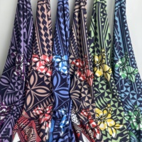 HL imprimés traditionnels tropicaux matériaux d'impression feuilles Vintage Bracelets tissus hawaïens en gros