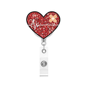 Bobine d'insigne d'infirmière rétractable à la mode insigne médical carte d'extension boucle lanière insigne clip <span class=keywords><strong>plaque</strong></span> de travail - Product Image 5