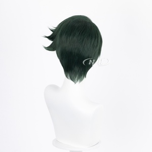 Peluca de Cosplay de <span class=keywords><strong>Kishibe</strong></span> de JoJo's Bizarre Adventure: Diamond Is Unbreakable, Color Castaño Claro, para Comic-Con - Product Image 4