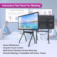 Pizarra Interactiva para Aula de 86 Pulgadas con Sistema Operativo Android y Windows, Aplicaciones de YouTube, Software de Transmisión, Soporte para Sistema Operativo Dual