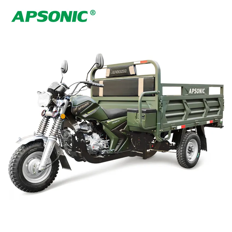 175cc Strong Power 3 wheel Cargo Tricycles Motorcycle for carry goods of Apsonic tricycle for Africa