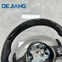 Volant sport M avec LED, véritable fibre de carbone, pour BMW F30 F10 M5 F90 F20 X5 E70 X6 M6 E71 E90 E91 E46 M3 E39 E60 E92 M4