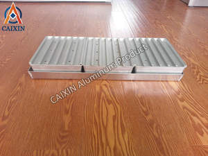 Contenedor Rectangular de Aluminio de 2 KG para Microondas y Congelador con Tapa, para Almacenamiento de Mariscos y Alimentos - Product Image 2