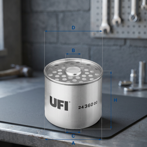 Filtro Carburante UF24.360.00 Italia - Product Image 2