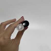 Mini tube de soufflage et d'injection clair rond court Lipgloss Case Container AS Packaging
