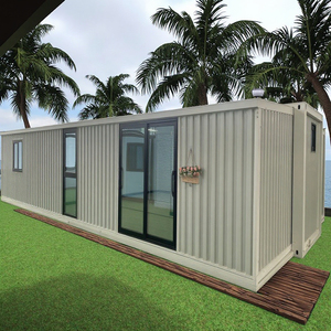 40 ft thép đúc sẵn nhà <span class=keywords><strong>CONTAINER</strong></span> di động cho ngoài trời cho biệt thự di động nhà phòng tắm Văn Phòng TrườNg căn hộ cửa hàng khách sạn - Product Image 1