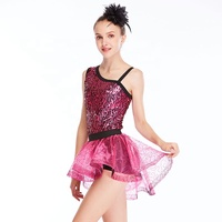 MiDee femmes élégantes costumes de danse contemporaine 2 pièces ensemble costume tenues de ballet lyrique compétition de jazz moderne vêtements de performance