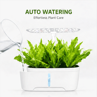 Machine hydroponique intelligente à 8 trous, capable de se connecter à internet pour un approvisionnement automatique en lumière dans les pots de pépinière