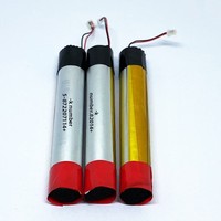 Baterai Polimer Lithium Silinder 87530 3.7V 300mAh Isi Ulang untuk Kacamata, Pena Pintar, Laser Pointer, Pena Sentuh, Langsung dari Pabrik