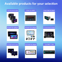 Unidad Principal Android 15 para Auto, Pantalla Táctil de 9 Pulgadas, CarPlay Inalámbrico, Android Auto, GPS, WiFi, Bluetooth