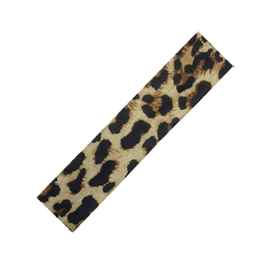 Bandeaux de sport élastiques à motif léopard, bandeaux en coton mélangé, bandeaux de sport anti-transpiration unisexes, bandeaux de course à pied, de yoga - Product Image 3