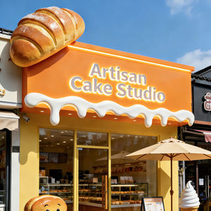 Letrero LED 3D Comercial de Metal para Exteriores, Letras de Canal LED Retroiluminadas con Tiras LED para Publicidad en Bares, Cafeterías y Panaderías - Product Image 6