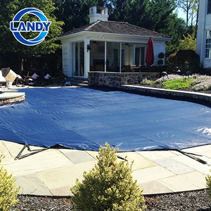 Couverture de <span class=keywords><strong>piscine</strong></span> hivernale en maille Landy PP certifiée ASTM, durable, résistante à l'usure, couverture de sécurité solide pour <span class=keywords><strong>piscine</strong></span> enterrée - Product Image 1